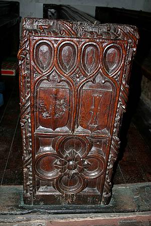 Braunton - Bench End Detail 